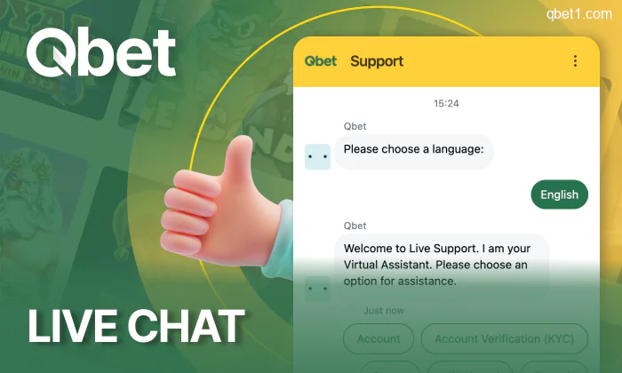 Live chat
